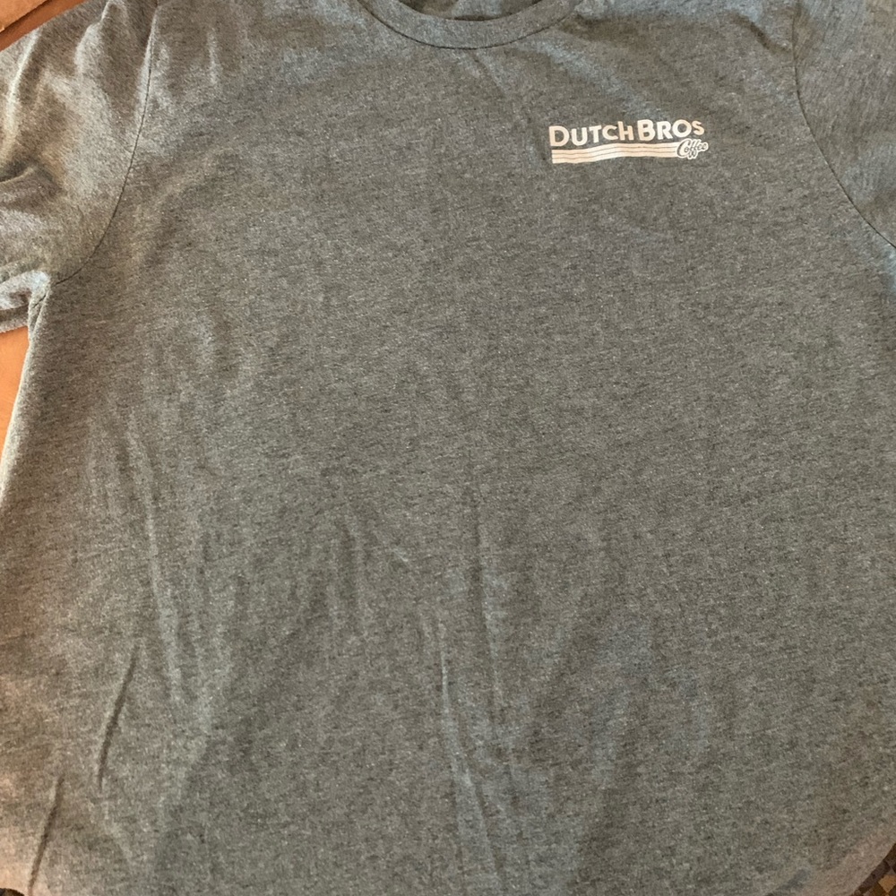 Dutch bros Gray XL T SHIRT